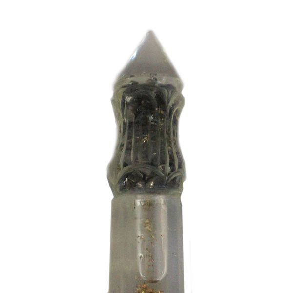Orgonite Water Wand 14cm Carved with Copper & Gemchips