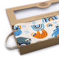 Luxury Lavender  Wheat Bag in Gift Box  - Night Leopard