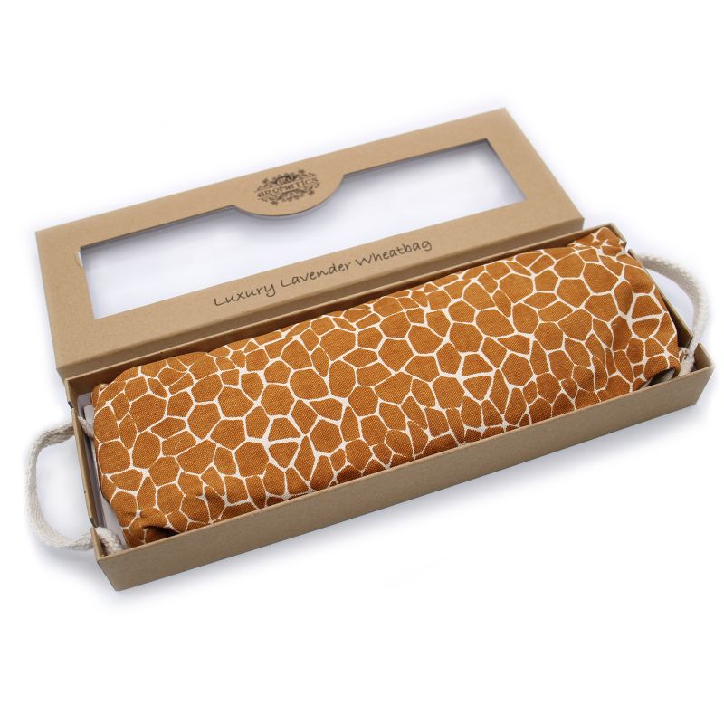 Luxury Lavender  Wheat Bag in Gift Box  - Sleepy Panda