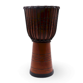 Large Pro Djembe Drum - Freedom Rhythm (high) - 50cm (22cm Diia)