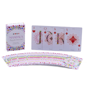 10x Mandala Playing & Oracle Cards – Kaleidoscope Symmetry