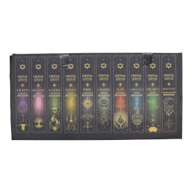 60x Starter Set of Crystal Scents Smudge Incense