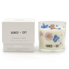 Agnes & Cat Botanical Soy Candle - Moorland Lavender