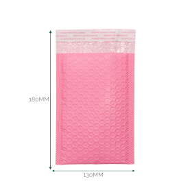 35x Pink Poly Bubble Envelope (130x180+40mm)
