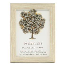 Gemstone Picture - Tree of Life - Pyrite (20x14.7x1cm)