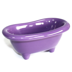4x Ceramic Mini Bath - Lavender