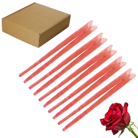 100x CARTON Scented Ear Candles - Rose