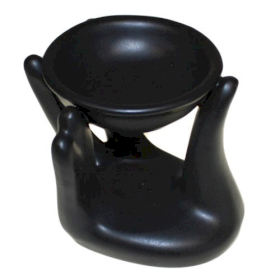 4x Helping Hand Oil Burner - Black