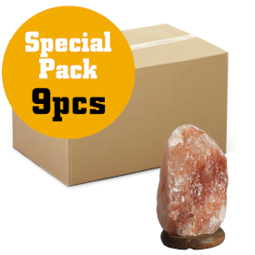 9x Salt Lamp 2-3kg BULK