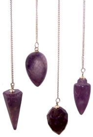 3x Magic Pendulum - Amethyst