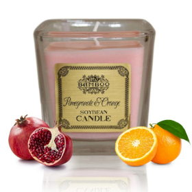 Soybean Candles - Pomegranate & Orange