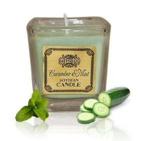 Soybean Jar Candles - Cucumber & Mint