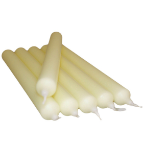 100x Bulk Dinner Candles - Ivory