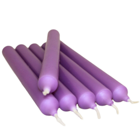 100x Bulk Dinner Candles - Lavender