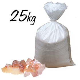 Pink Himalayan Bath Salts Chunks- 25kg Sack