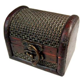 6x Med Colonial Boxes - Mesh Embossed