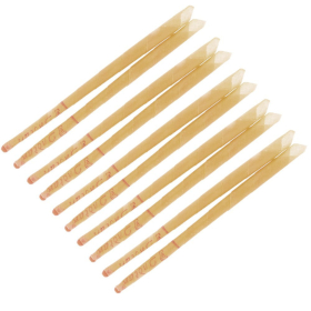 10x UnScented Ear Candles - Natural