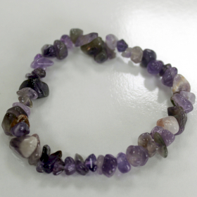 12x Chipstone Bracelet - Amethyst