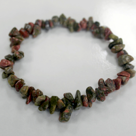 12x Chipstone Bracelet - Green Jasper