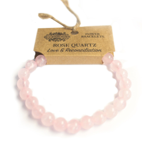 4x Power Bracelet - Rose Quartz