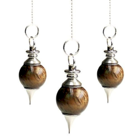 3x Sphere Pendulums - Tigereye