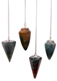 3x Magic Pendulum - Bloodstone