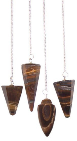 3x Magic Pendulum - Tiger Eye