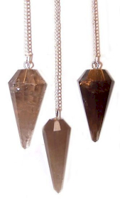 3x Magic Pendulum - Smoky Quartz