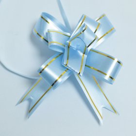 20x Mini Pull Bows - Grey (packs of 10)