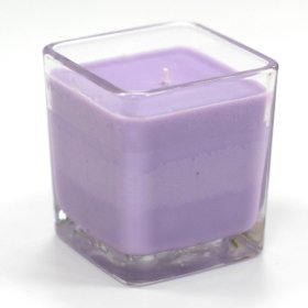 6x White Label Soy Wax Jar Candle - Lavender & Basil