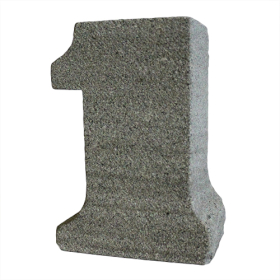 3x No.1 Granite Candle Holder