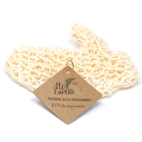 6x Sisal Sponge and Scrub - Exfoliating Glove