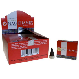 12x Golden Nagchampa Cone