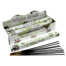 6x White Musk Premium Incense