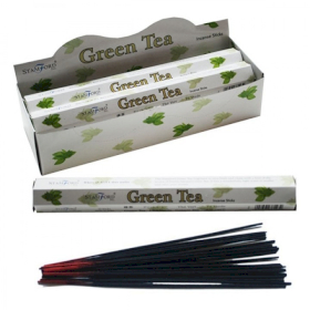 6x Green Tea Premium Incense