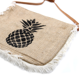 Fab Fringe Bag - Pineapple Print