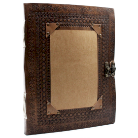 Huge Customisable Visitor Leather Book 10x13
