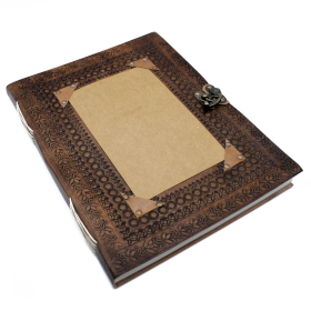 Huge Customisable Visitor Leather Book 10x13
