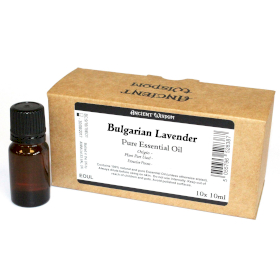 10x Bulgarian Lavender Essential Oil 10ml - UNLABELLED