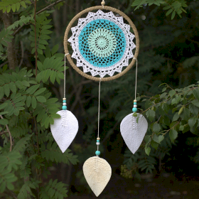 Dream Catcher - Large Turquoise Elemental Spirits