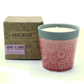 Home is Home Candle Pots - Rambling Rose