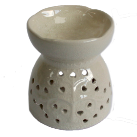 3x Tree of Life Oil Burner - Ivory