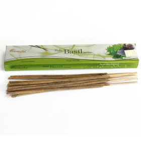 12x Vedic -Incense Sticks - Basil