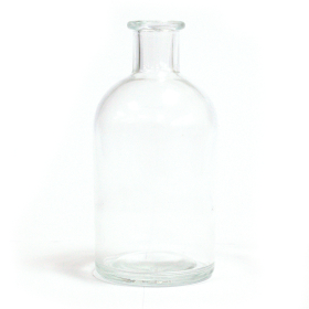 250 ml Round Antique Reed Diffuser Bottle - Clear