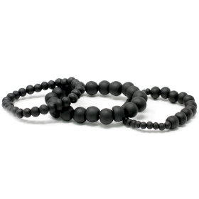 12x Assorted sizes - Blackwood Beads