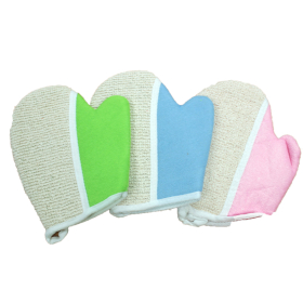 4x Snug Jute Mix Mitt - Assorted