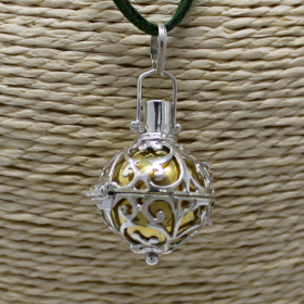 Silver Angel Bell - Healing - 23mm