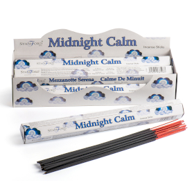 6x Box of 6 Midnight Calm Premium Incense
