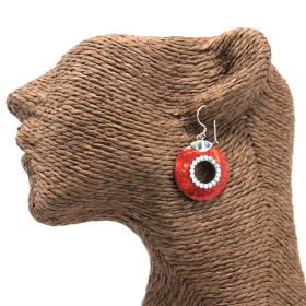 Coral Style Silver Earrings - Do-nuts