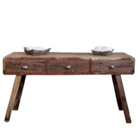 Console Table - Recycled Wood - 150x45x80cm